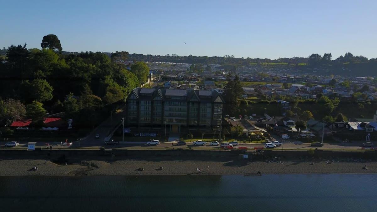 Ferienwohnung Depto 2D2B Frente A La Costanera Piscina Temperada Servicio Hom 0401 Puerto Varas Exterior foto
