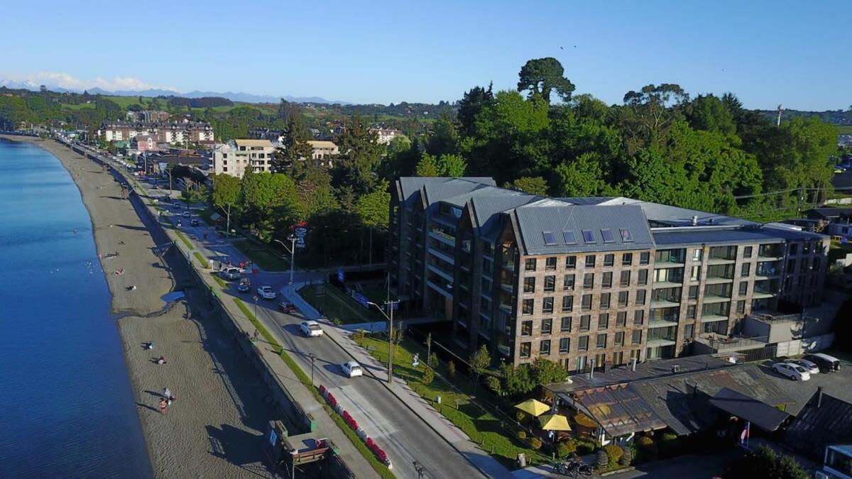 Ferienwohnung Depto 2D2B Frente A La Costanera Piscina Temperada Servicio Hom 0401 Puerto Varas Exterior foto